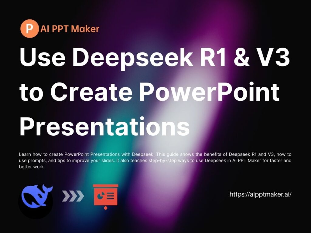 Use Deepseek R V Create Powerpoint Presentations Guide