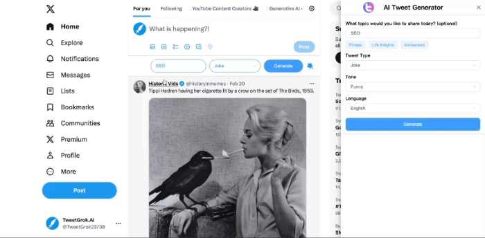 AI Tweet Generator -Twitter ChatGPT Assistant