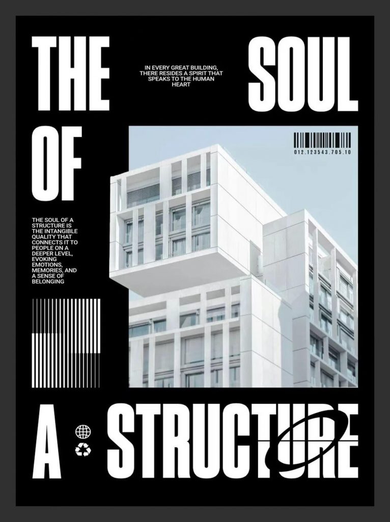 AI Font Design Generated Poster