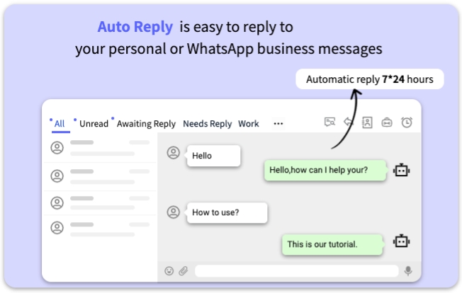 Free AI-driven WhatsApp extension