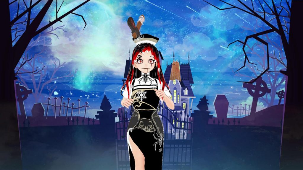 VTuber Background with avatar-Castle