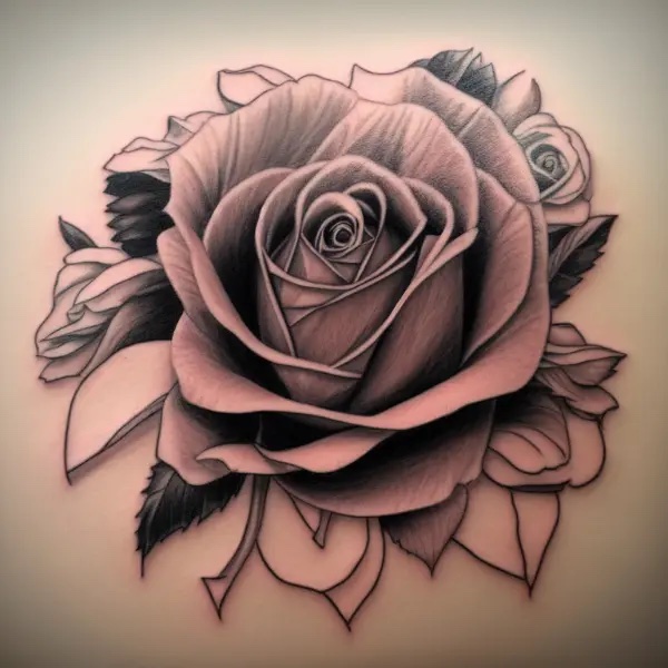 ai generated colored rose tattoo design 61913ccac12bdaecd2f0c751de0ee0d5