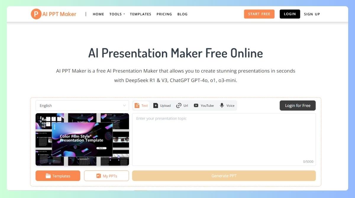 Let AI Create Your PowerPoint Night Ideas