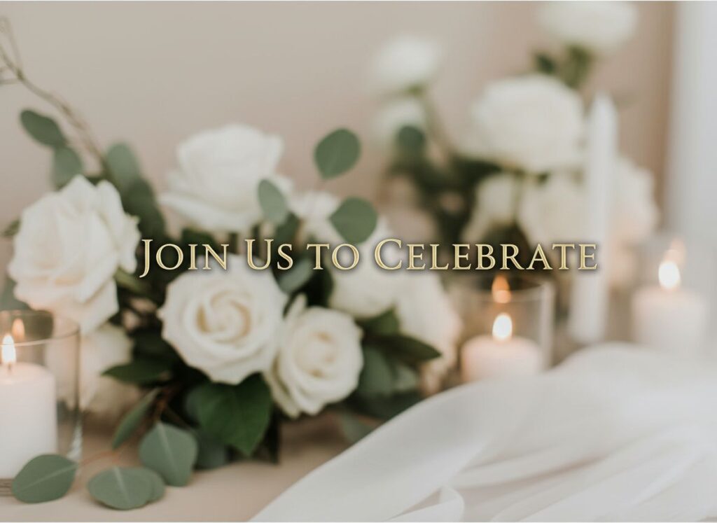 Montage wedding invitation Font