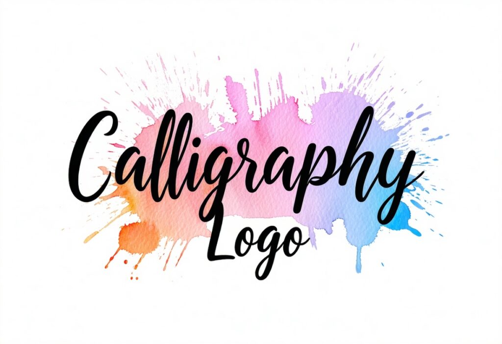 Calligraphy Logo Banner