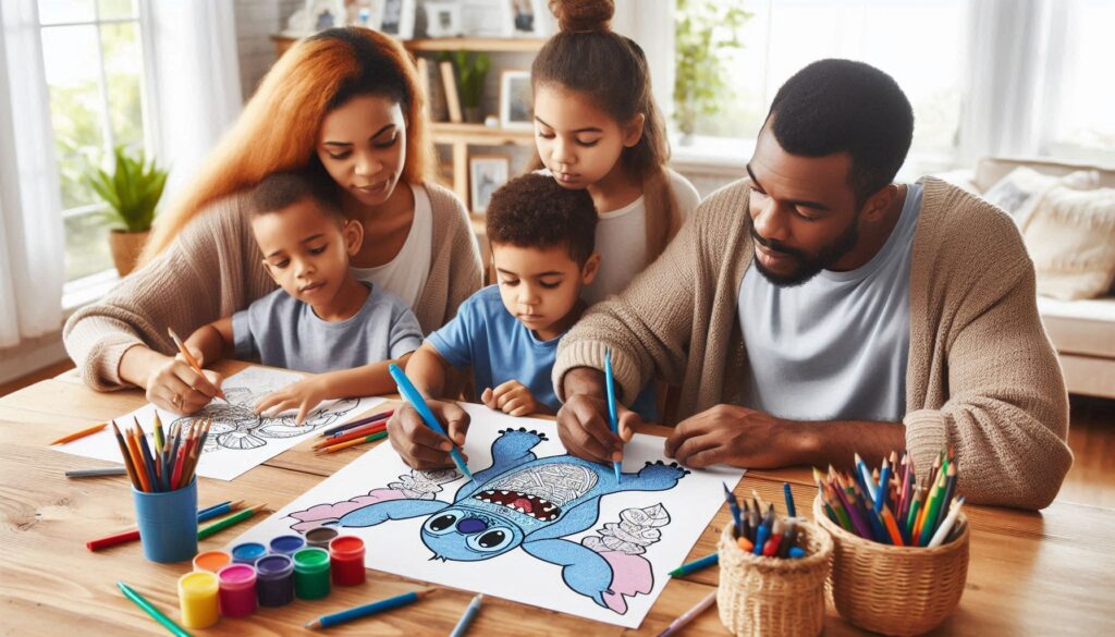 Stitch Coloring Pages Are Perfect for All Ages