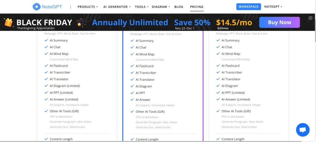 Why Choose NoteGPT Annual Unlimited Plans