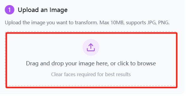 Step 1: Upload an Image