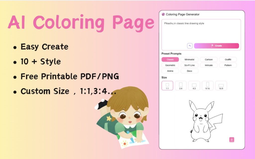 introduce icoloring how to create a coloring book