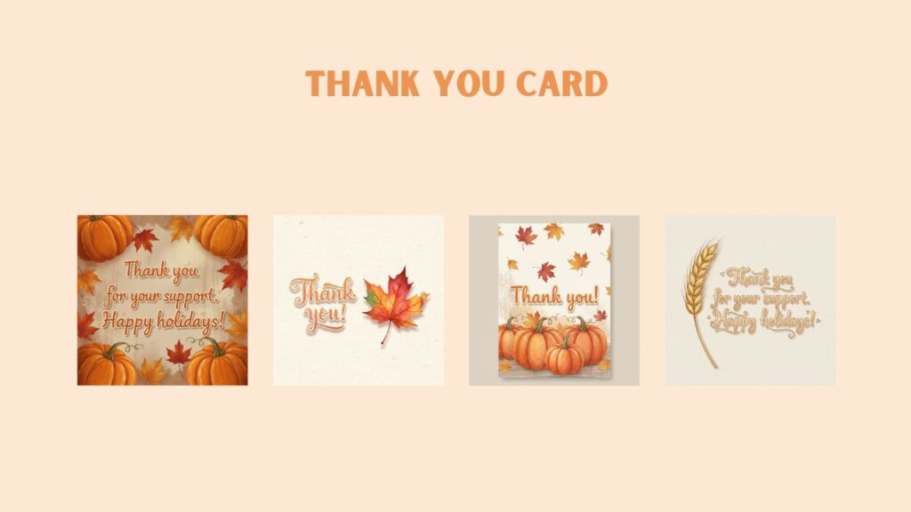 thank you card