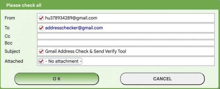 User Guide｜How to use Gmail Address Checker?