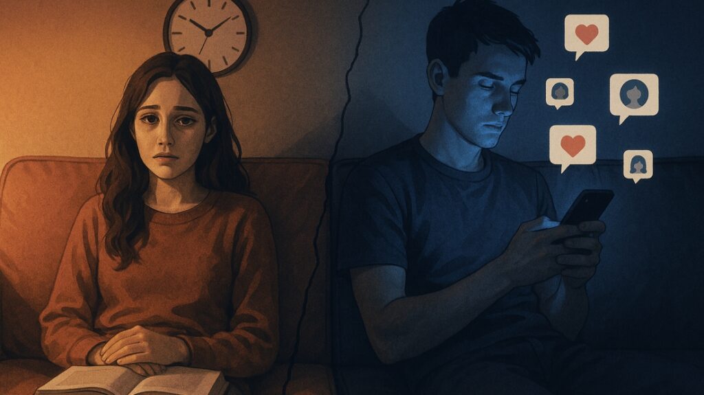 A concerned girlfriend