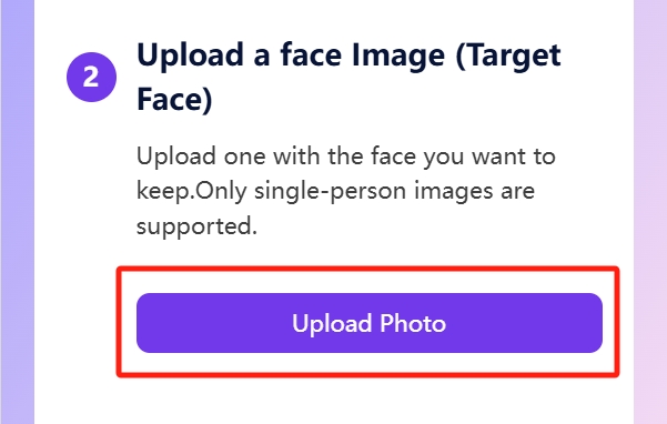 Upload a Face Image