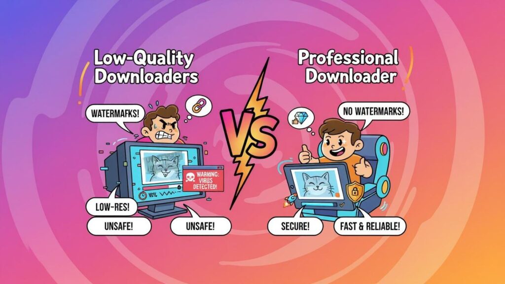 Why Choose a High-Quality, Watermark-Free  Instagram Photo Downloader?