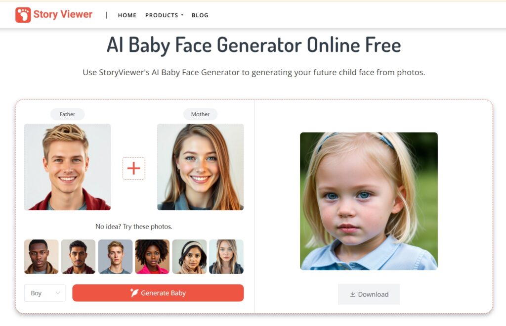 AI-Baby-Face-Generator-Online-Free