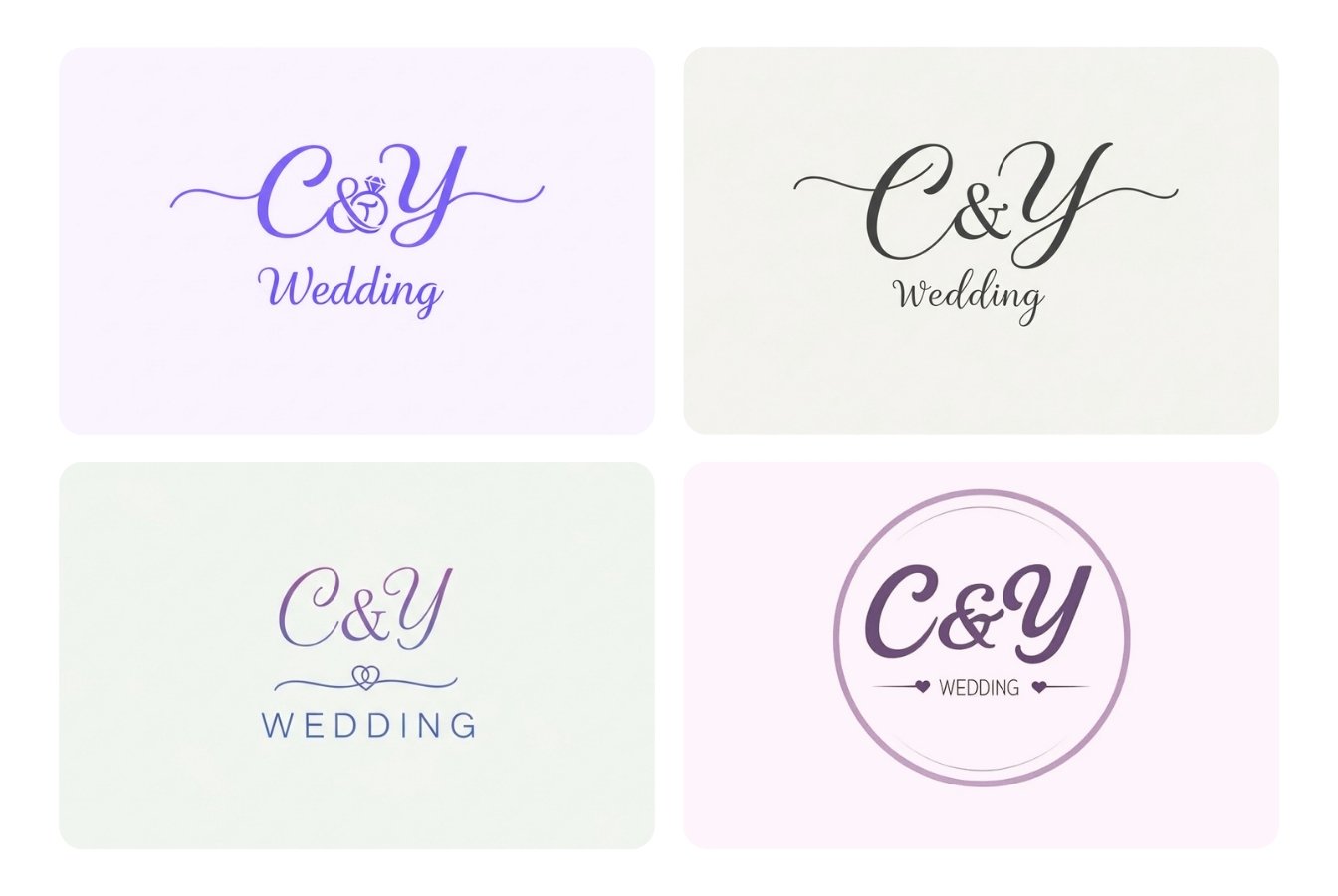 AI wedding logo -2