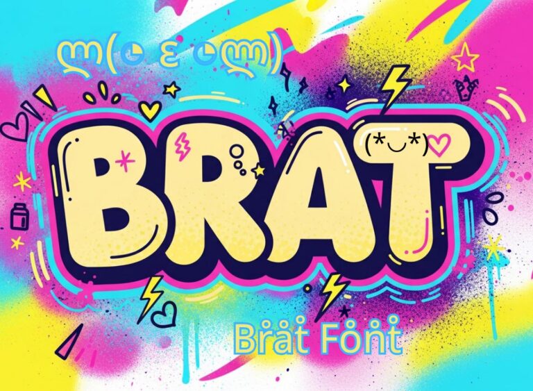 What Font is Brat? You Need to Know About the Brat Font Style