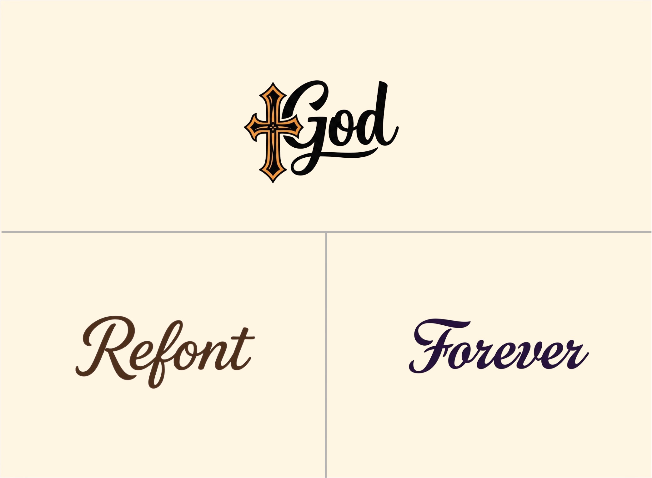 3 Calligraphy Logo
