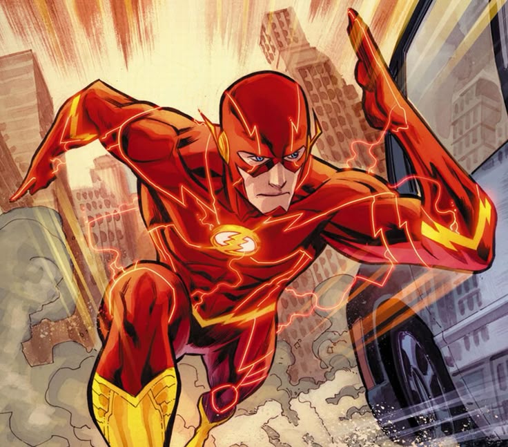 The Flash is running