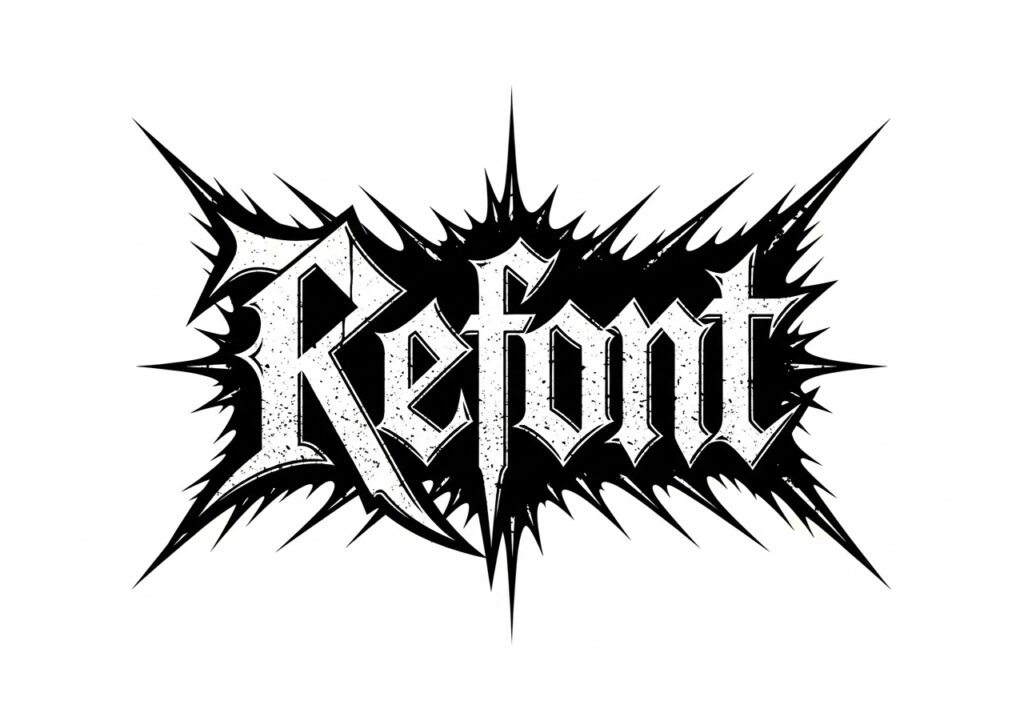 Gothic Font Copy and Paste Music Logo | Refont