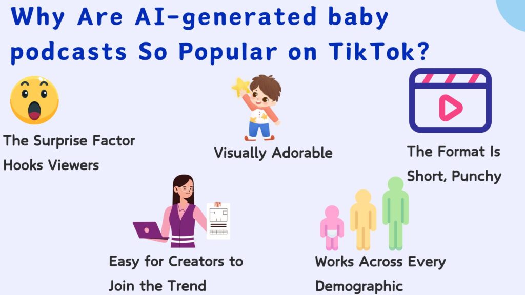 Why Are AI-generated baby podcasts So Popular on TikTok?-MemeClip