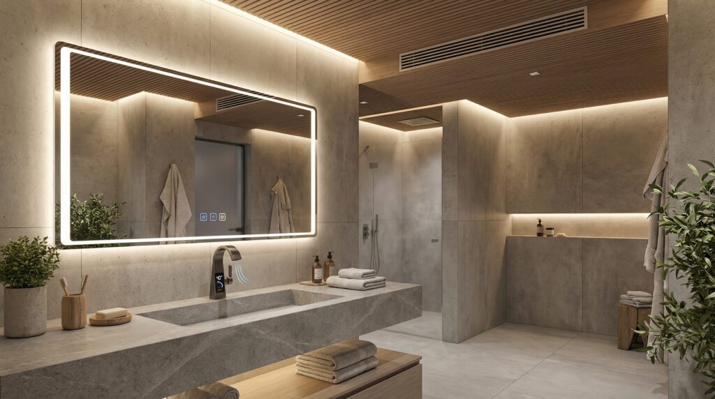 Tecnología y confort en los baños modernos: el lujo práctico del día a día