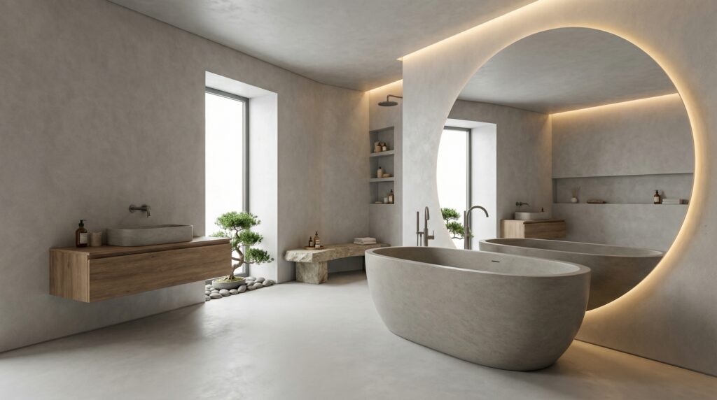 Líneas limpias y espacios despejados: la base de la armonía en los baños modernos