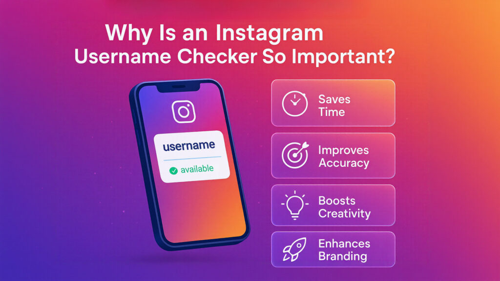 Why Is an Instagram Username Checker So Important?-VDraw