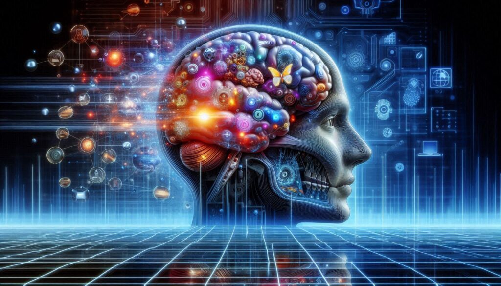 This is a photograph of the brain.