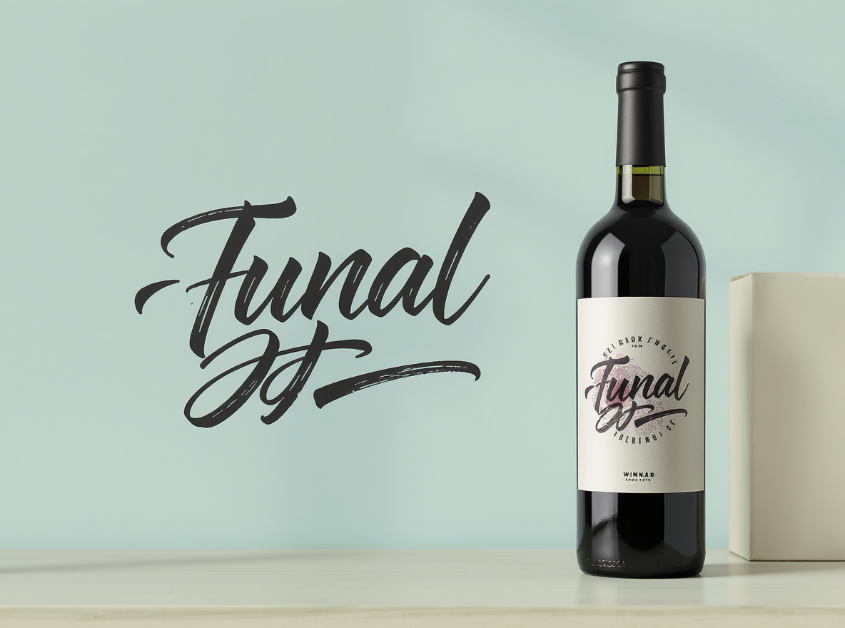 calligraphy style packaging designs