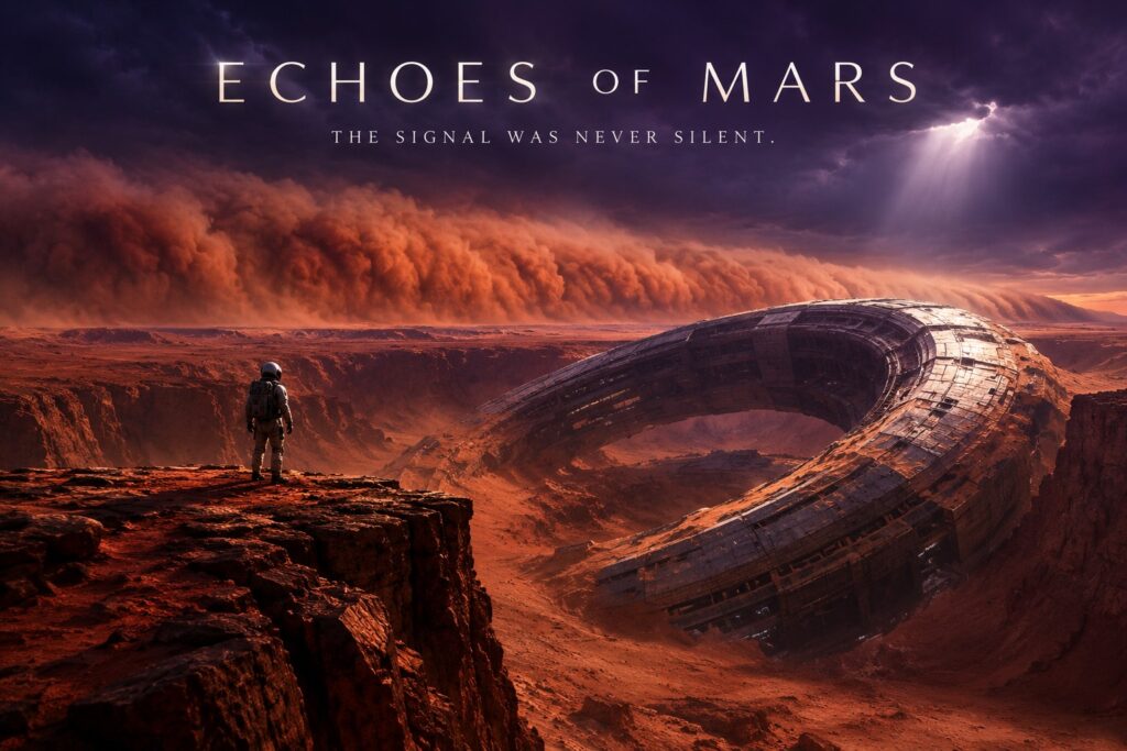 Promotional poster featuring bold readable text