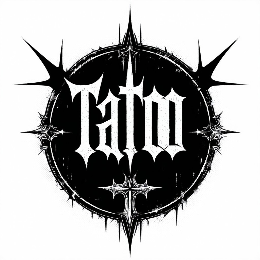 Gothic Tattoo Logo