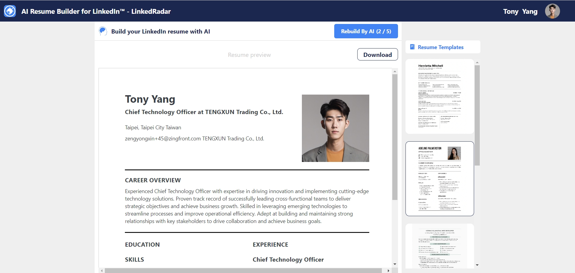 What is AI Resume Builder What is AI Resume Builder