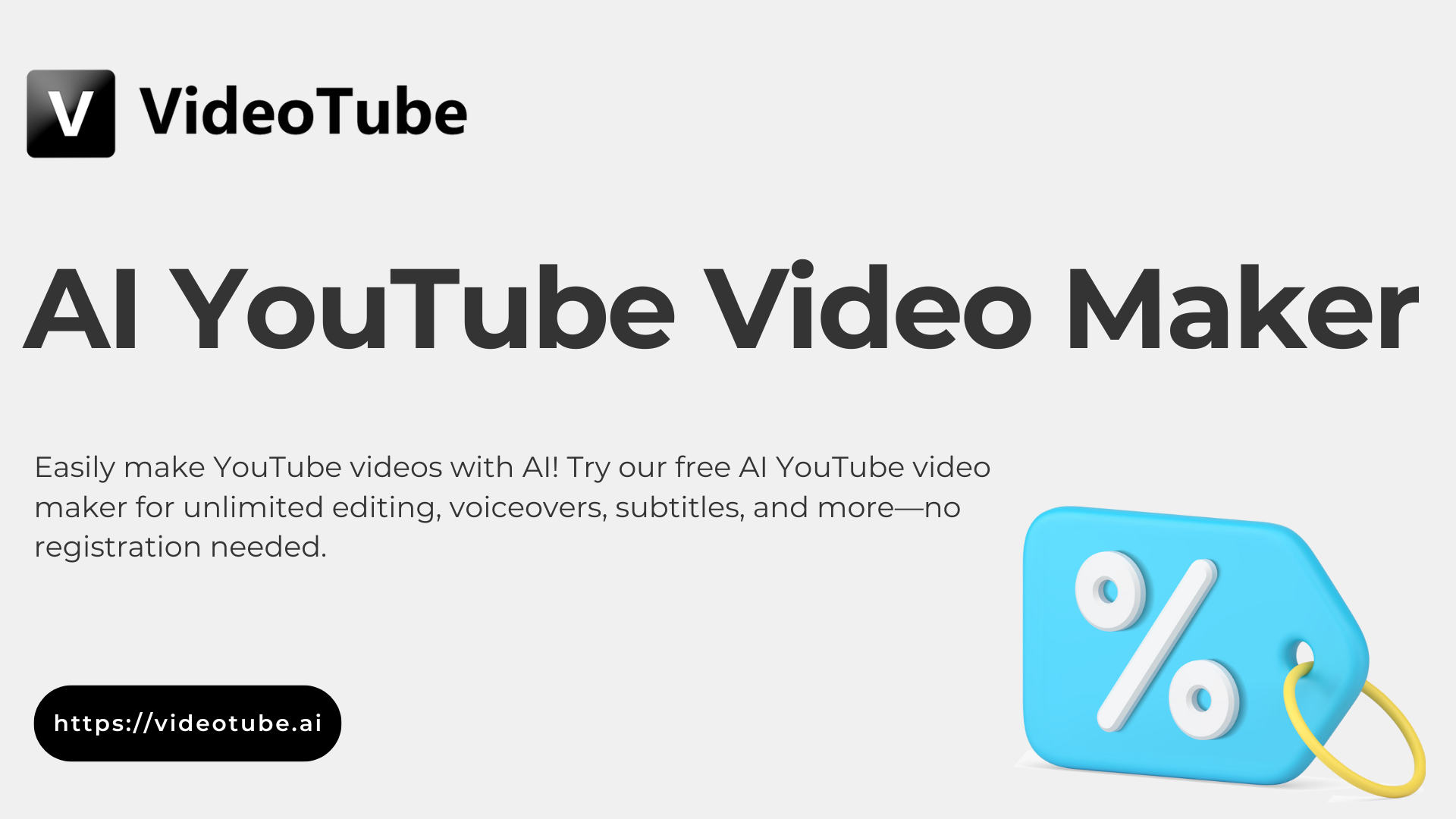 Free AI YouTube video maker-videotube