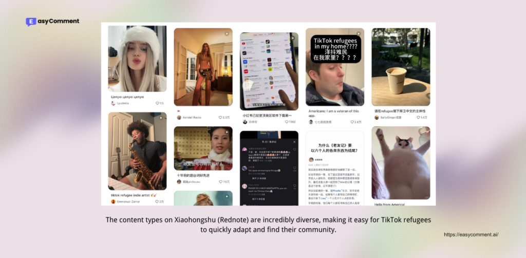 What is Xiaohongshu - The Platform Recommended by TikTok Refugees? - EasyComment