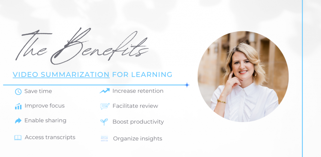 The Benefits of Video Summarization for Learning ——NoteGPT