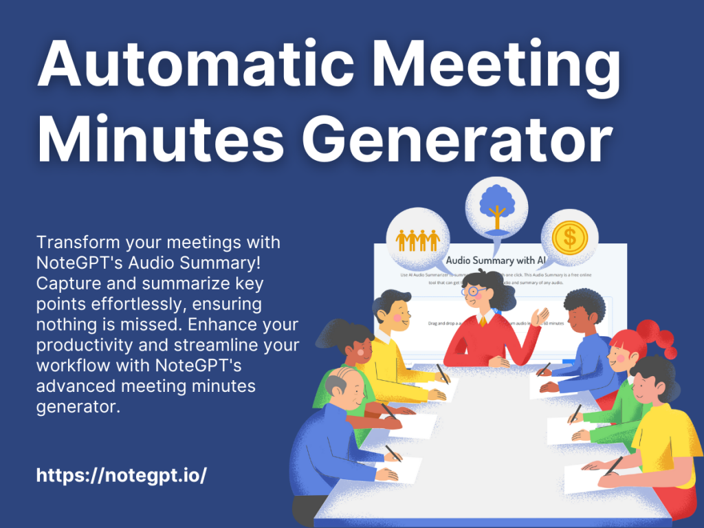 Automatic Meeting Minutes Generator