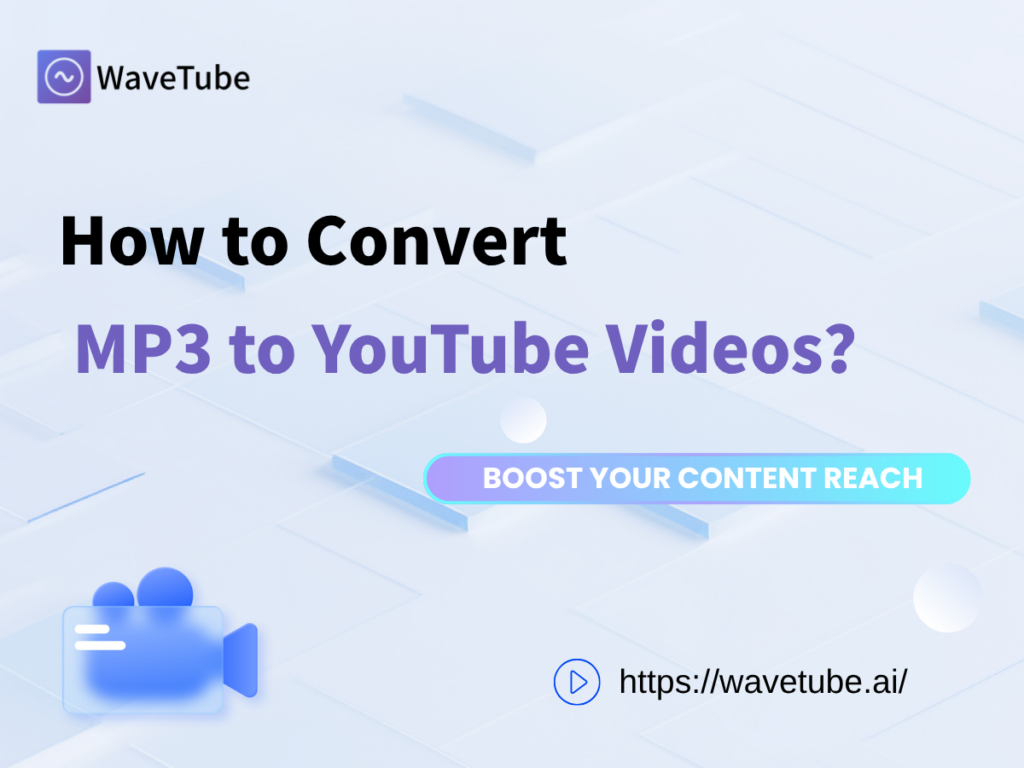 How to Convert MP3 to YouTube Videos?