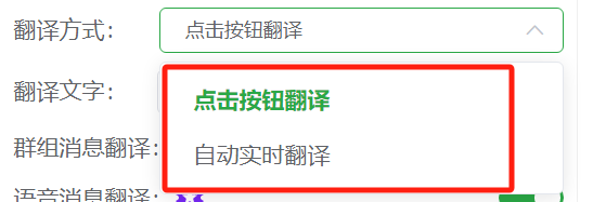 翻译方式说明