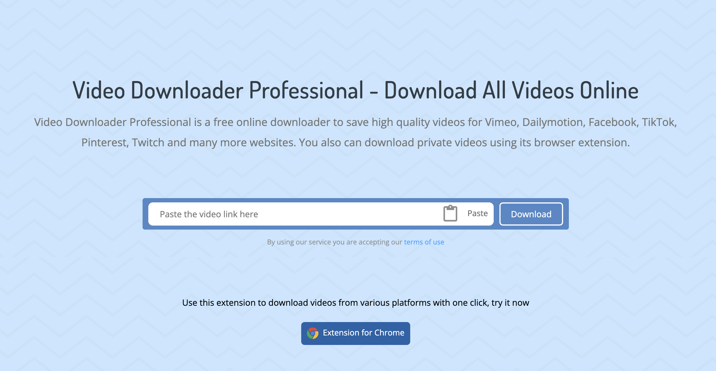 Download Videos with Video Downloader Professional