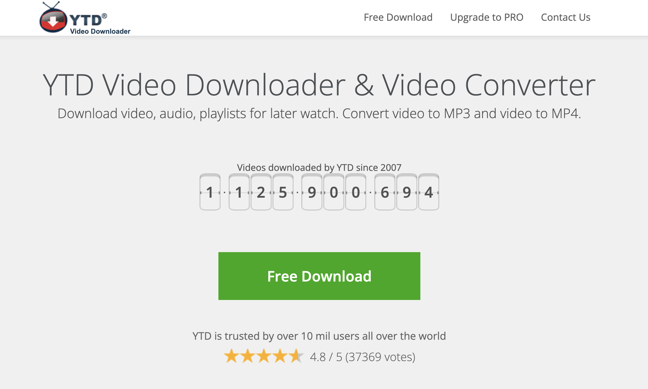 YTD Video Downloader