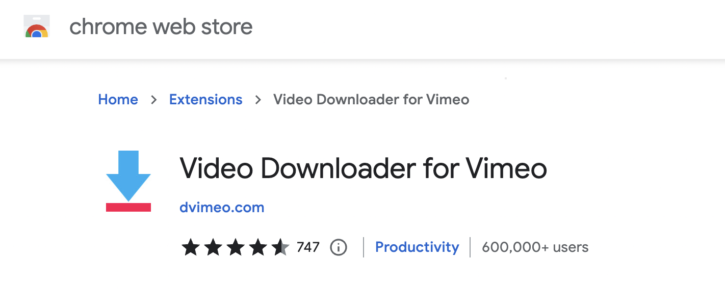 Video Downloader for Vimeo