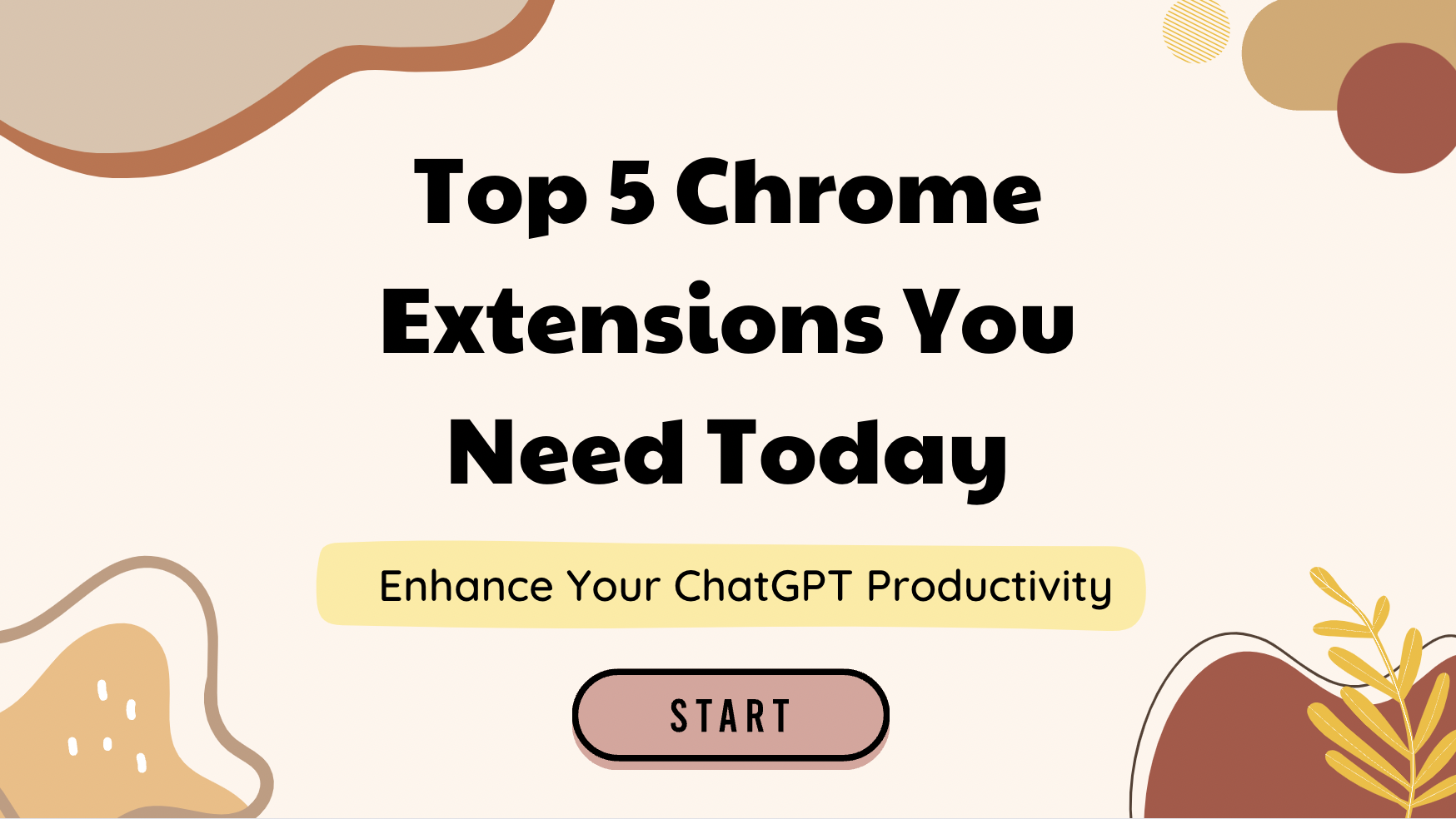 Enhance Your ChatGPT Productivity: Top 5 Chrome Extensions You Need Today