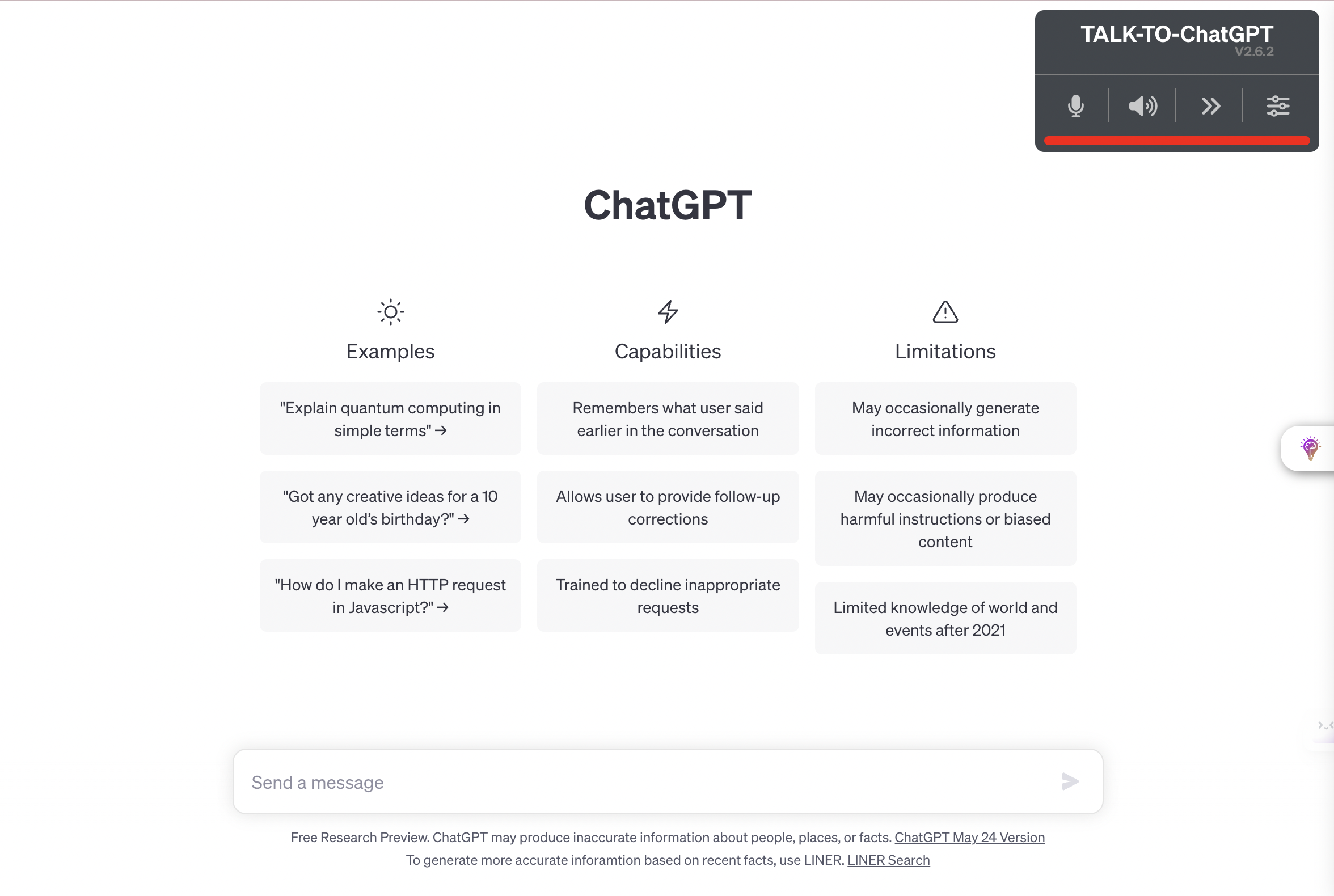 Talk-To-ChatGPT