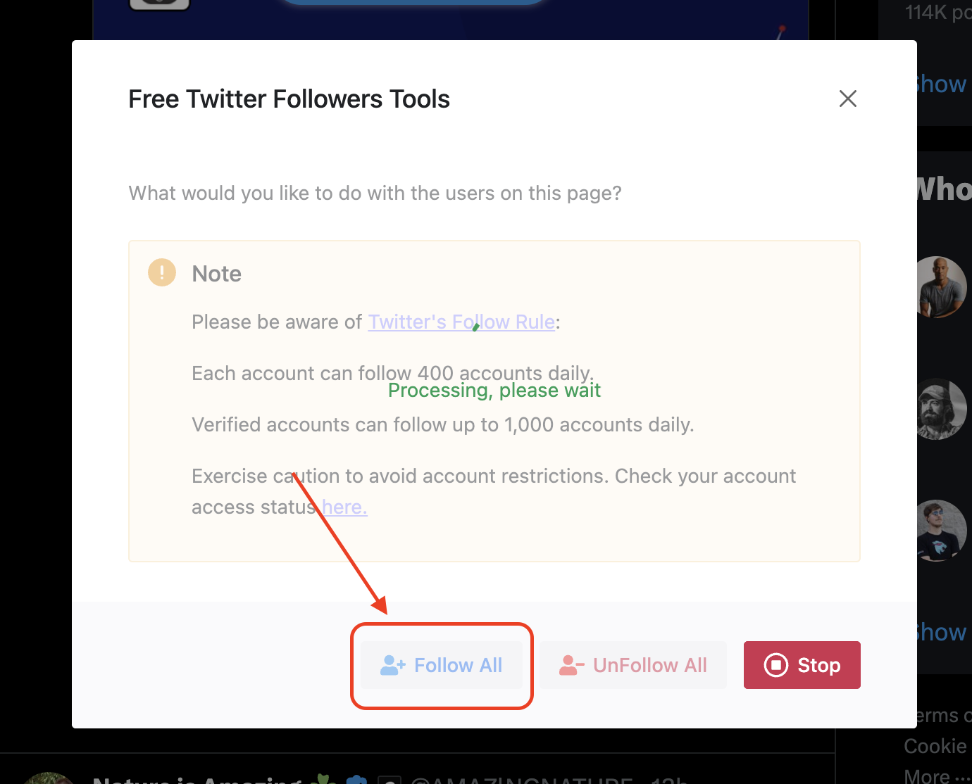 free twitter followers tools &  Remove Twitter Followers