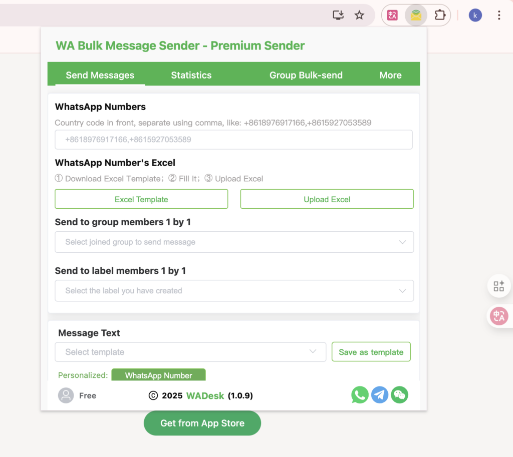 WhatsApp Bulk Sender 1