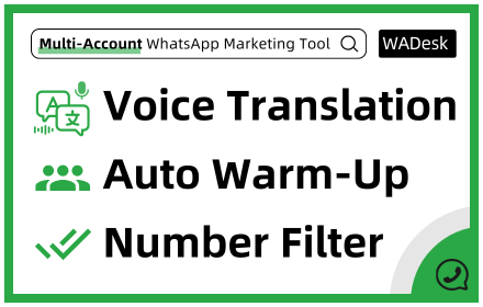 WhatsApp Warm-up Account- Active Number 