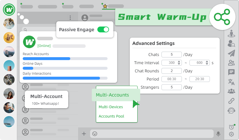 Warm Up WhatsApp Account