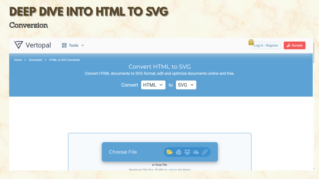 Deep Dive into html to svg conversion