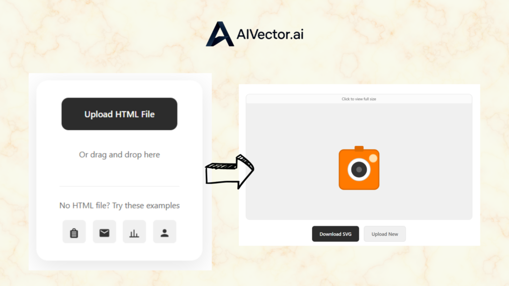 AI Vector: A Specialized Solution for High-Fidelity HTML to SVG